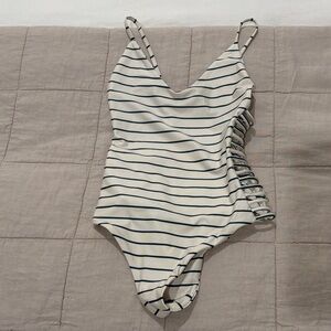 Stone Fox Swim Hermosa Striped One Piece